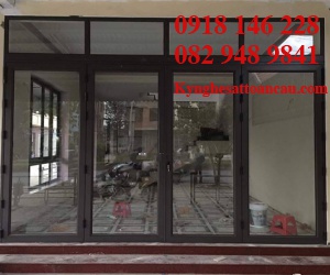 Cửa nhôm kính 08