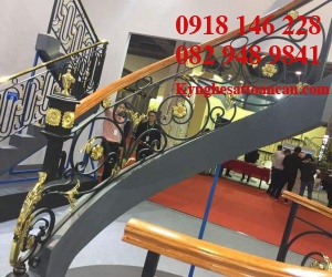 Lan can sắt mỹ thuật CT007