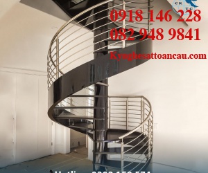 Cầu thang xoắn CTX74