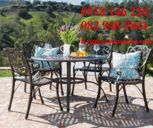 Bàn ghế sắt mỹ thuật BS15