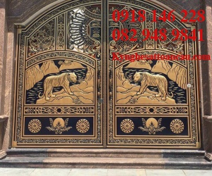 CỬA NHÔM ĐÚC ĐẸP C15