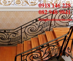 Cầu thang sắt mỹ thuật CT9