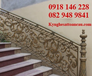 Cầu thang nhôm đúc CTN14