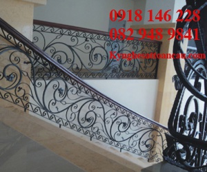 Cầu thang sắt mỹ thuật CT10
