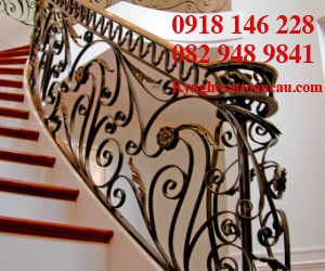 Cầu thang sắt mỹ thuật CT12