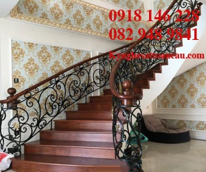 Cầu thang sắt mỹ thuật CT13