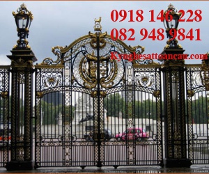 Cửa cổng sắt mỹ thuật CCS78