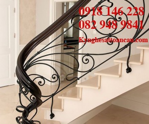 Cầu thang sắt mỹ thuật CT14