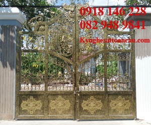 Cửa cổng sắt mỹ thuật CCS60
