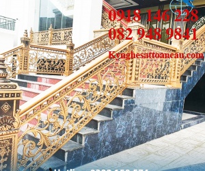 Cầu thang nhôm đúc CTN12