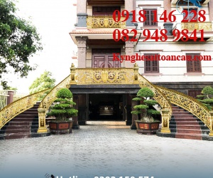 Cầu thang nhôm đúc CTN19