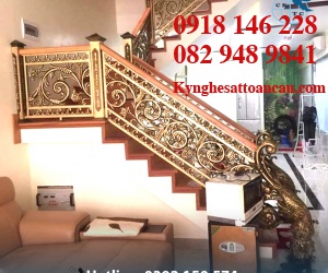 Cầu thang nhôm đúc CTN16