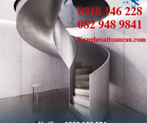 Cầu thang xoắn CTX35 tại Thuận An Bình Dương