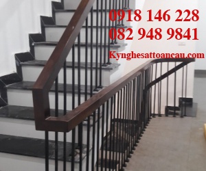 Cầu thang sắt mỹ nghê 009