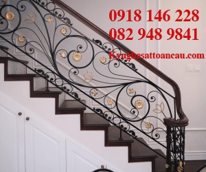Cầu thang sắt mỹ thuật 0087