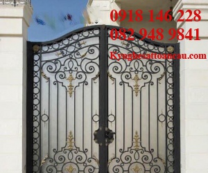 Cửa cổng sắt mỹ thuật CCS38