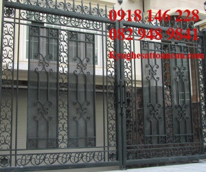 Cửa cổng sắt mỹ thuật CCS41