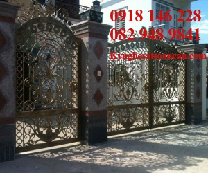 Cửa cổng mỹ thuật CCS04
