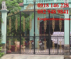 Cửa cổng sắt mỹ thuật CCS57