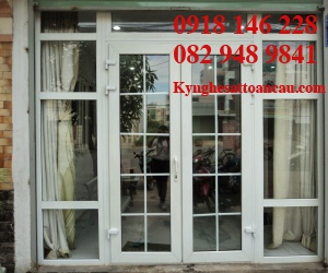 Cửa nhôm kính lõi thép 