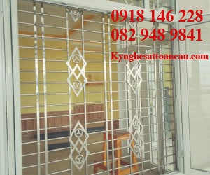 Khung bảo vệ cửa sổ inox KBV01