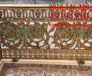 Lan can nhôm đúc L12