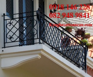 Lan can sắt mỹ thuật L1