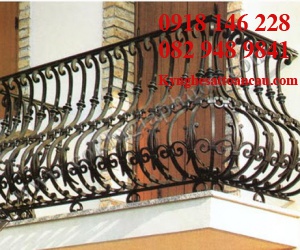 Lan can sắt mỹ thuật L6
