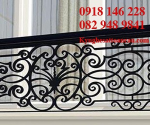 Lan can sắt  mỹ thuật 1Q