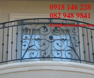 Lan can sắt mỹ thuật AD4