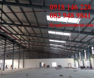 Mái che nhà xưởng T5