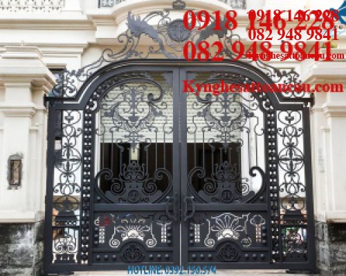 Cổng sắt mỹ thuật 01