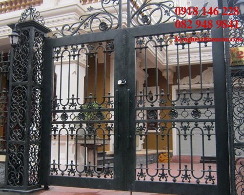 CỬA CỔNG SẮT MỸ THUẬT 07