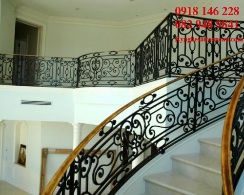 Cầu thang sắt mỹ thuật CT11