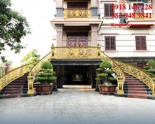 Cầu thang nhôm đúc CTN19