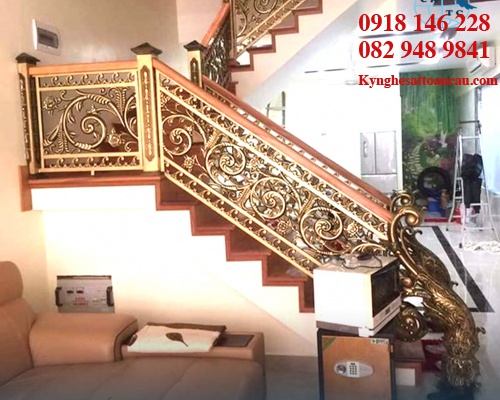 Cầu thang nhôm đúc CTN16