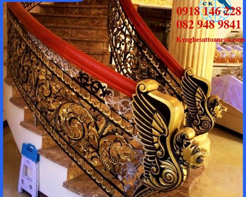 Cầu thang nhôm đúc CTN31