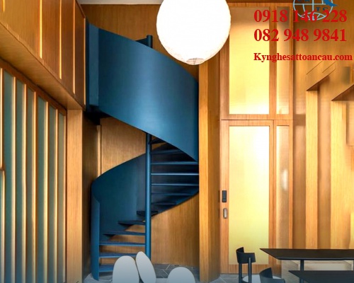 Cầu thang xoắn ốc CTX44 tại Dĩ An
