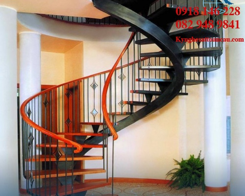 Cầu thang xoắn CTX58