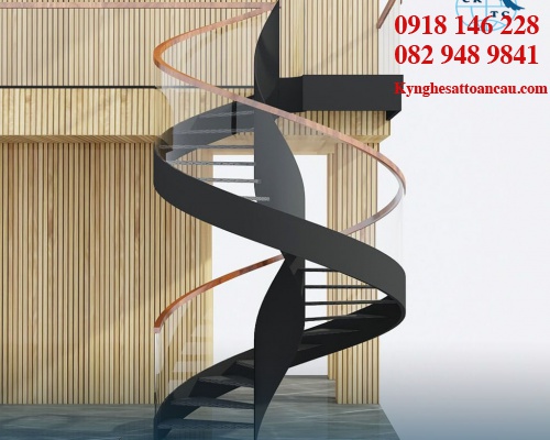 Cầu thang xoắn CTX75