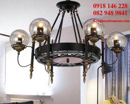 Đèn thả sắt cao cấp DT6