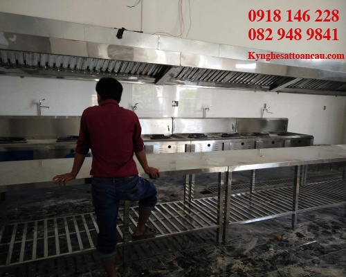 Hệ thống nhà bếp inox NB7