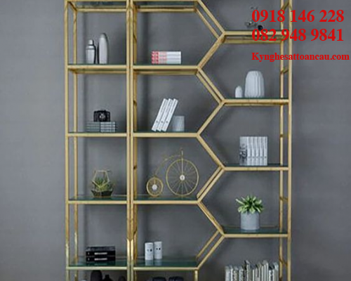 Kệ inox xi mạ KI04