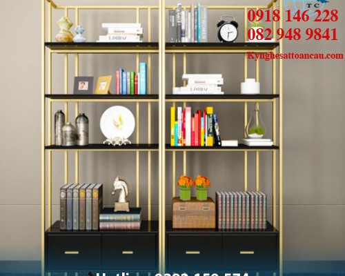 Kệ Inox mạ vàng cao cấp KIXM29