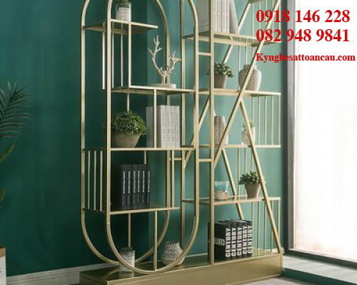 Kệ inox xi mạ KI06