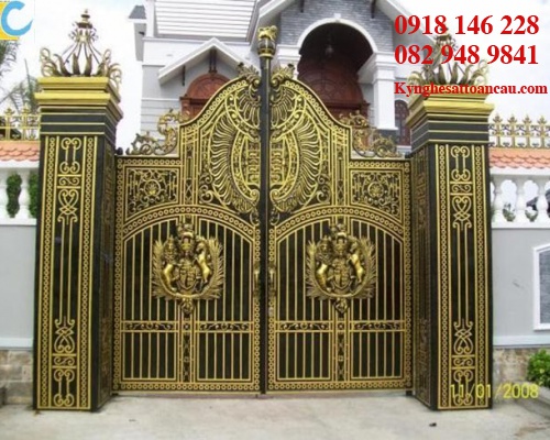 Cửa nhôm nhôm đúc C56