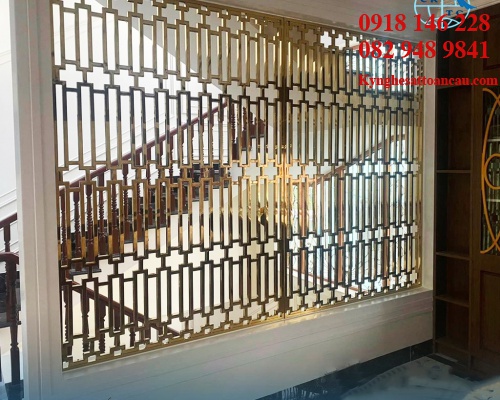 Vách ngăn inox xi mạ VNI46