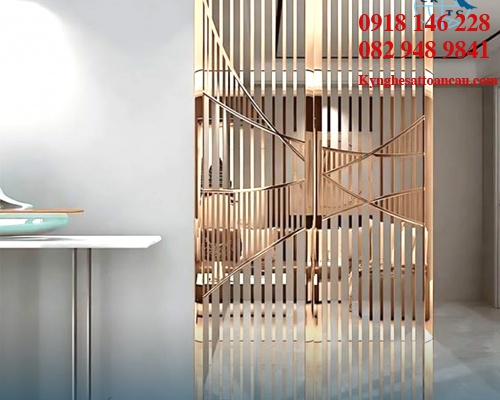  Vách ngăn inox xi mạ VNI55