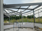 Những lưu ý khi thi công khung sắt lắp đặt tấm lợp lấy sáng polycarbonate