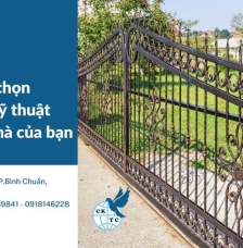 3 Lý do nên chọn cổng sắt mỹ thuật cho ngôi nhà của bạn